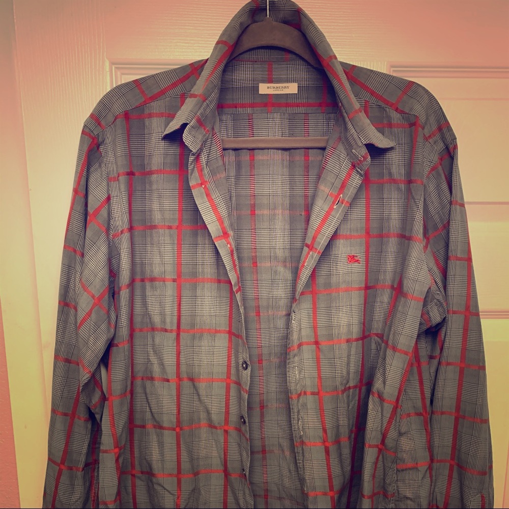 BURBERRY LONG SLEEVE SHIRT